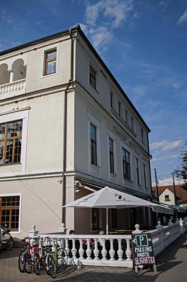 Grandhotel Sluchatko - Ex Zamecky Hotel 迪耶河畔弗拉诺夫 外观 照片